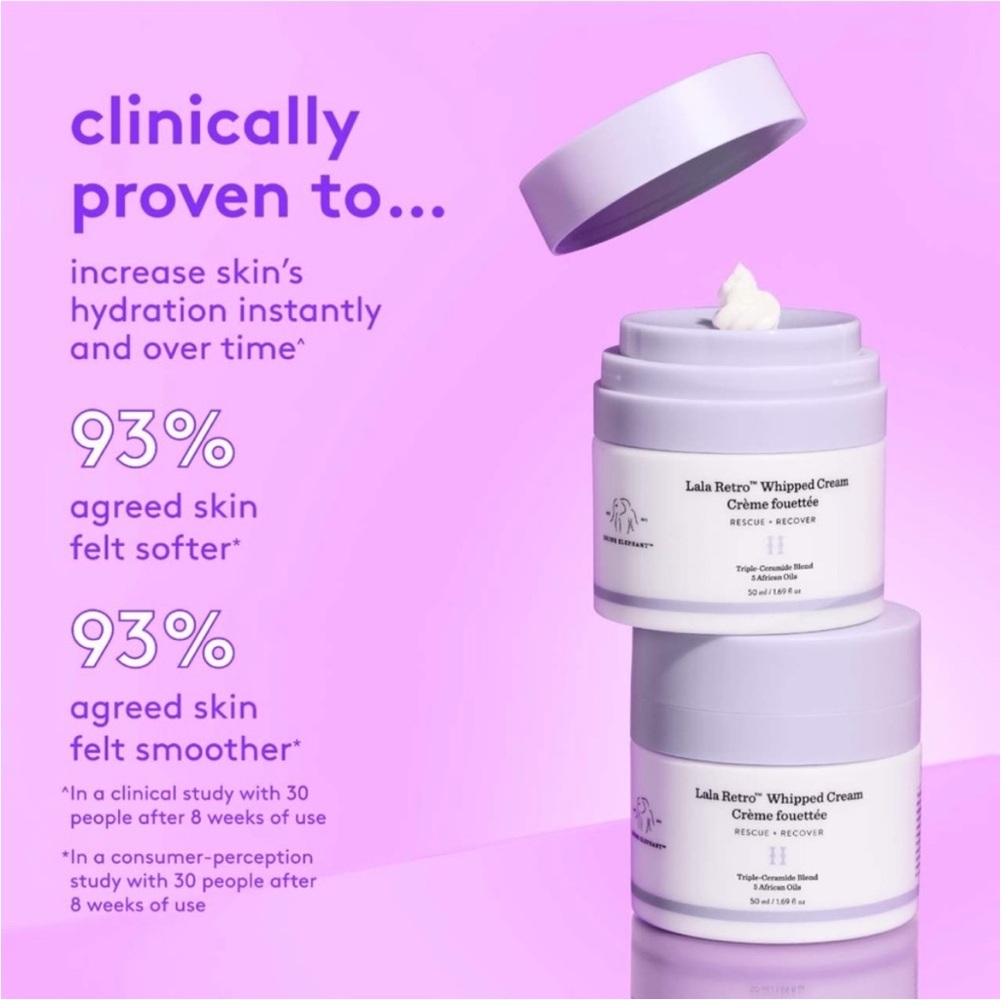Drunk Elephant Lala Retro Nourishing Whipped Moisturizer - Picture 1 of 7